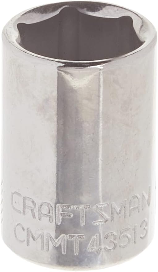CRAFTSMAN Deep Socket, Metric, 1/4-Inch Drive, 12mm, 6-Point (CMMT43513)