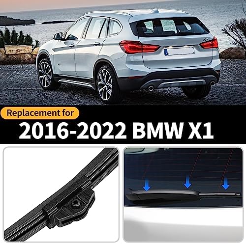 Rear Wiper Blade and Arm Assembly for BMW X1 2016-2022