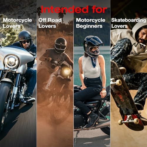 Scoyco Motorcycle Knee and Shin Guards – Motocross Knee Pads Adjustable TPU Protective Gear for Road Cycling