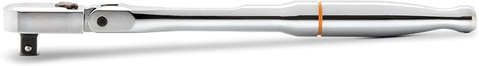 GEARWRENCH 1/4" Drive 120XP Full Polish Chrome Flex Head Teardrop Ratchet | 81012XP