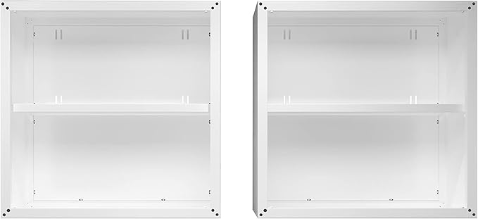 Manhattan Comfort Fortress Storage Units, White