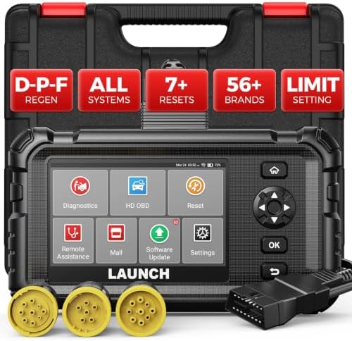 Launch CRP129HD Heavy Duty Truck Scanner with DPF Regen & 7+ Resets