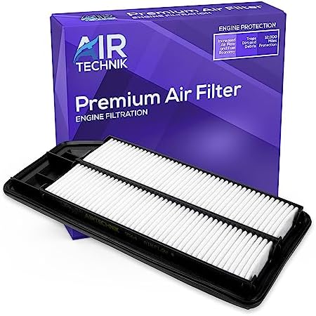 AirTechnik CA9564 Replacement Engine Air Filter | Fits 2004-2008 Acura TSX L4 2.4L, 2003-2007 Honda Accord L4 2.4L - 17220-RAA-A00/17801-RBB505