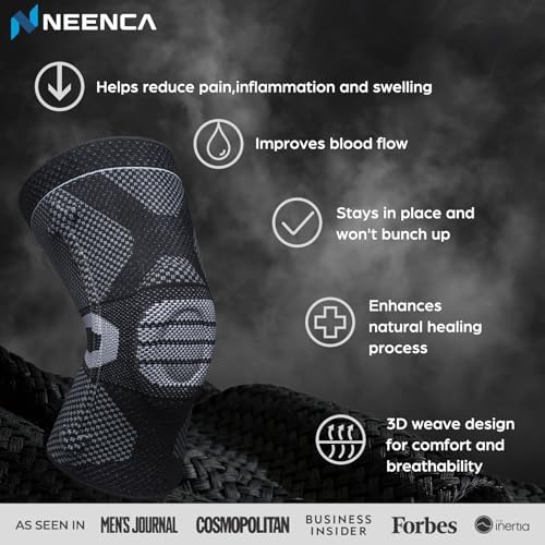 NEENCA Professional Knee Brace, Medical Knee Support for Women & Men Relief
