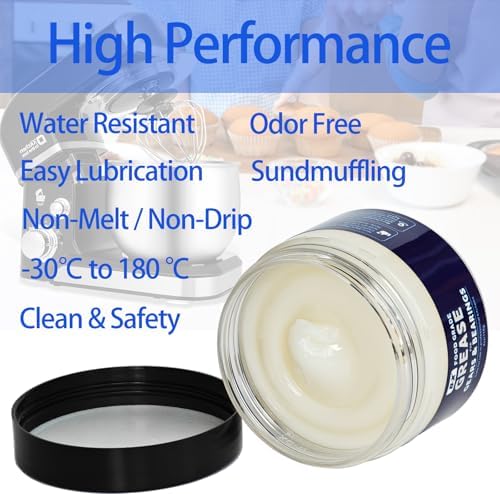 Food Grade Grease for Stand Mixer 4 oz NSF Certified Maintain & Lubricate Your Food Machine for Optimal Performance!