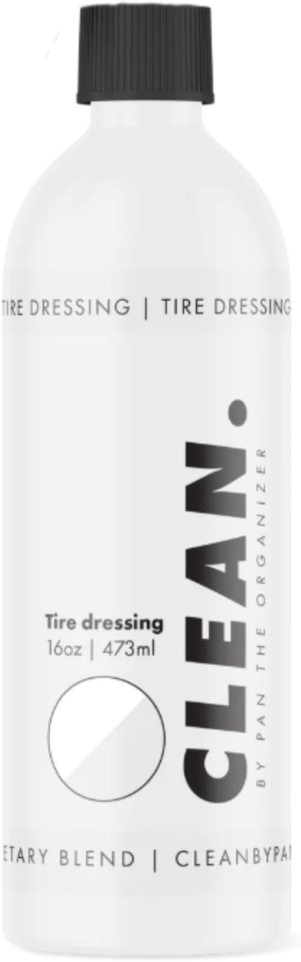 CLEAN. Tire Dressing V2 – 16oz-Hydrophobic Satin Finish, No Sling, UV Protection, Solvent-Based, Self-Leveling, Trim & Plastic Safe
