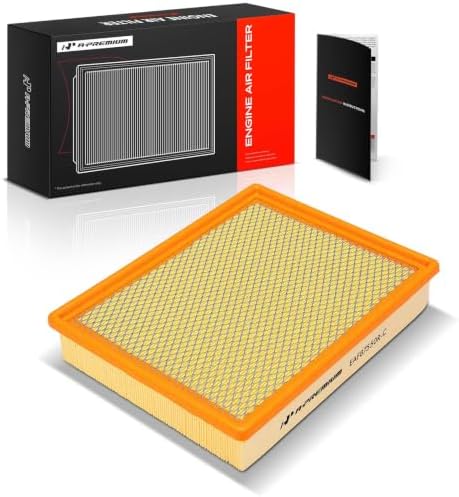 A-Premium Engine Air Filter Compatible with Cadillac, Chevrolet, GMC Models