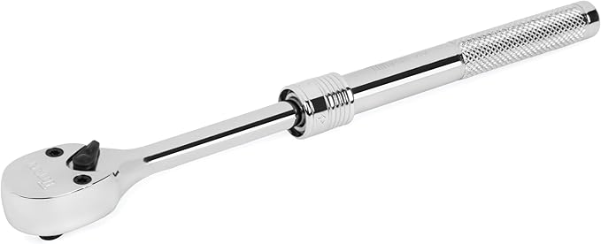 Titan 12184 1/4-Inch Drive x 6-1/2-Inch to 9-1/2-Inch 72-Tooth Extendable Ratchet