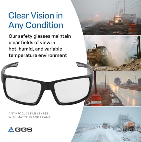 GGS Sawfish Sunglasses with Anti-Fog, Scratch-Resistant Lenses