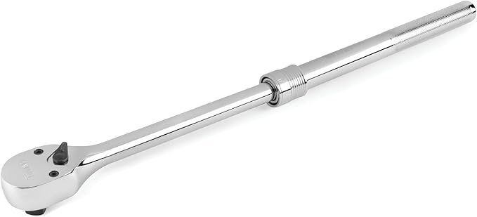 Titan 12182 1/2-Inch Drive x 12-1/4-Inch to 17-3/4-Inch 72-Tooth Extendable Ratchet