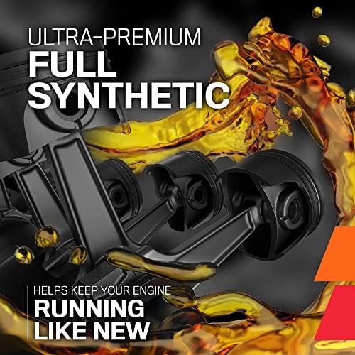K&N Motor Oil: 0W-20 Synthetic Engine Oil: Premium Protection, High Mileage, 5 Quarts