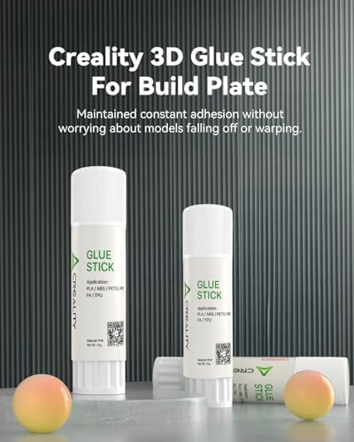 Creality 3D Printer Accessories Pack, 3D Printer Glue Stick&Thermal Grease&Lubricant Grease, Improve Printing Quality, Extend Service Life of Accessories