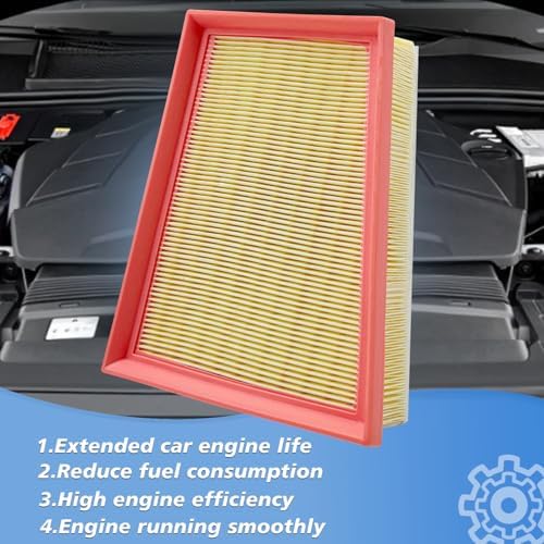 Cabin and Engine Air Filter Fits for 2024 2025 2026 Trax, 2021-2026 Trailblazer, 2020-2026 Encore GX, 2024-2026 Envista, Fits CF11966, CA12814, 42712666, JM966, JM2666
