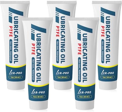 AR-PRO (5-Pack) General-Purpose Silicone Sealant Lubricant - 1oz Waterproof Silicone Grease Long-Lasting Lube use for Swimming Pool O-Rings, Pool Gaskets, Valve, Faucet and Bearings