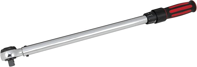Performance Tool M199 1/2-Inch Drive Click Torque Wrench With Patented Torque Adjusting Locking Collar (25 to 250 ft/lb)