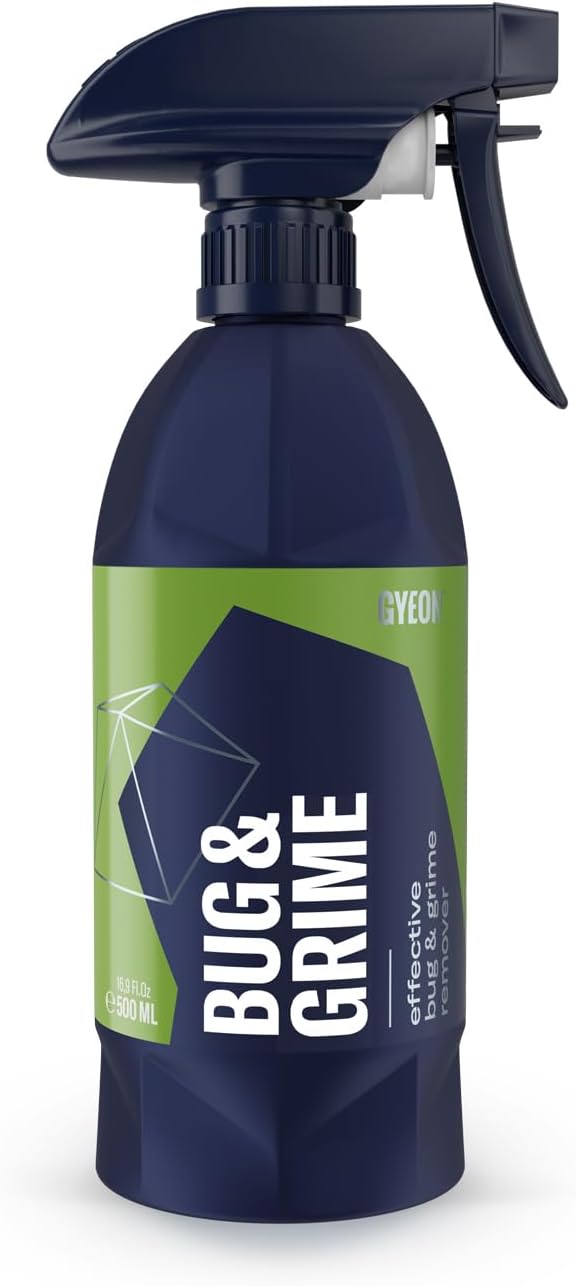 Gyeon Bug & Grime Remover Safe Ceramic Coating Cleaner Tar Tree Sap Road Film Oily Residue Paint Glass Trim Safe Pre Wash Detail Spray Ceramic‑Friendly Finish