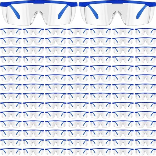 Copkim 100 Pairs Kids Safety Glasses School Protective Goggles