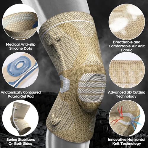 NEENCA Professional Knee Brace, Medical Knee Support for Women & Men Relief
