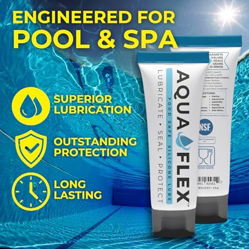 Aqua Flex Silicone Grease, NSF Registered Food-Grade, 50g
