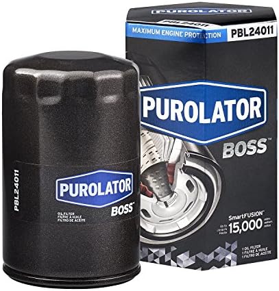 Purolator PBL24011 PurolatorBOSS Maximum Engine Protection Spin On Oil Filter Compatible With Chevrolet K1500, K2500, S10, Blazer, C1500, Tahoe, Astro, Corvette, GMC K1500, Sonoma, Yukon and Jimmy