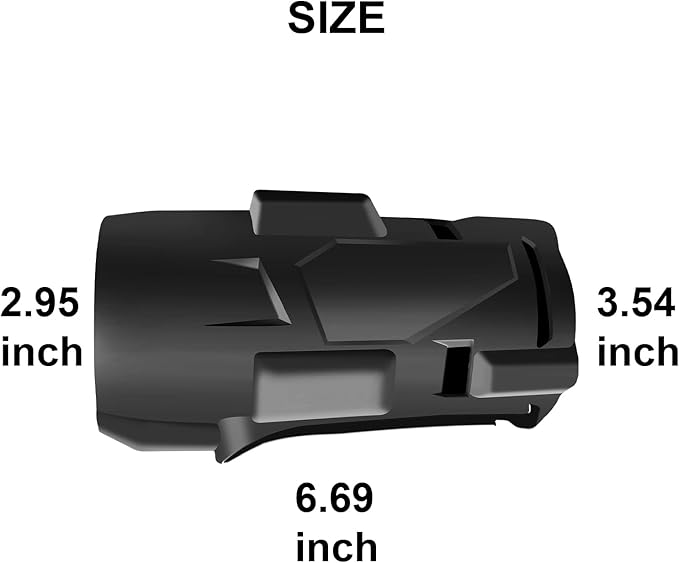 49-16-2967 49162967 High Torque Impact Wrench Boot rubber Compatible with 18V 1/2 High Torque Impact (2967-20)- (Black)