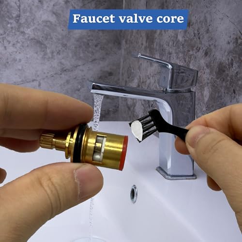 Food Grade Silicone Grease Plumbers Lubricant O-Ring Faucet Valve Seals Tube Waterproof Gasket Sealant Rubber Plumbing Lube Ceramic Cartridge for Home Pool Water Filters 0.7 oz