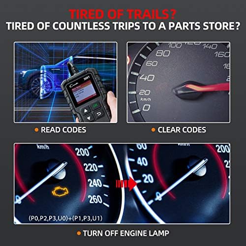 Launch Creader 3001 OBD2 Scanner,Engine Fault Code Reader