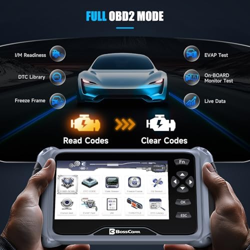 2026 BOSSOMM IF745 Full System OBD2 Scanner Code Reader