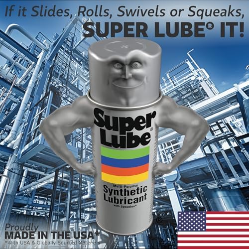 Super Lube Silicone O-Ring Grease Non-Curing Compound (Translucent White, 3oz Tube) | NSF Certified Food Grade & Clean | Heat Stable