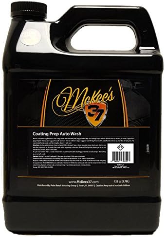 McKee's 37 MK37-291 Coating Prep Auto Wash, 128 oz.
