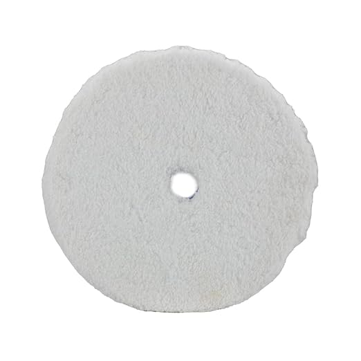 Maxshine Universal Microfiber 6” Polishing Foam Pad for Finishing – Hook and Loop, for DA and Rotary Polishers, Ultra-Soft Microfiber pad