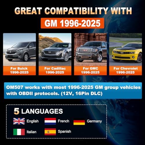 OBD2 Scanner Diagnostic Tool for GMC Buick Chevrolet Cadillac