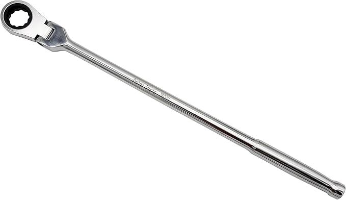 Astro Tools 78218 Extra-Long Flex Head Ratchet Wrench for 1/2" Nano Sockets