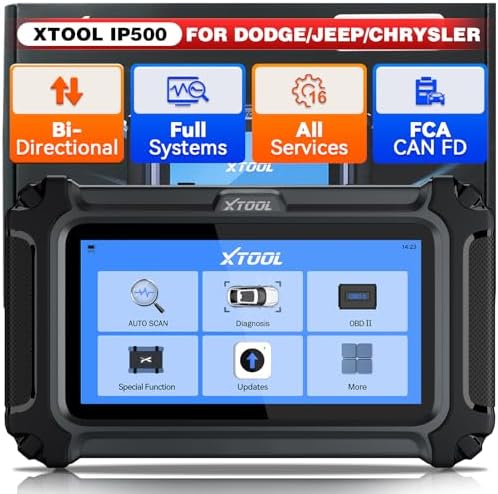 XTOOL IP500 for Jeep OBD2 Scanner, Full Systems Bidirectional Scan Tool