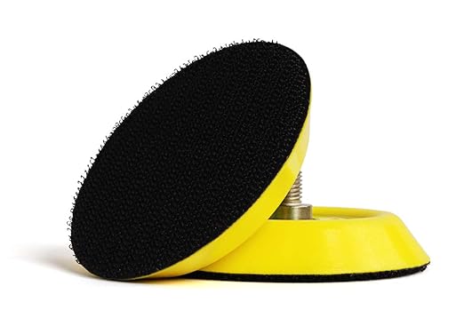 3" Hook and Loop Backing Pad 5/16"-24 Thread for Dual Action Car Polisher Sanding Polishing-2PCS