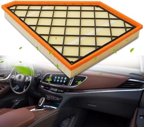Engine Air Filter Kit for 2018-2022 Chevy Traverse / 2017-2022 GMC Acadia