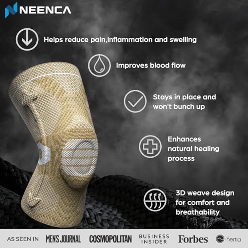 NEENCA Professional Knee Brace, Medical Knee Support for Women & Men Relief