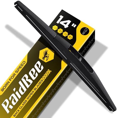 Rear Wiper Blade 14 inch, OEM Replacement for Honda CR-V 2007-2011/Fit 2009-2020/Pilot 2003-2022, Subaru Forester 12-24/Ascent 19-23/Outback 05-24 +More Rear Windshield Wiper(14-B)