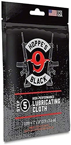 Hoppe's No. 9 Lubricated Gun Cloth, 14 x 11 in, Resealable Bag