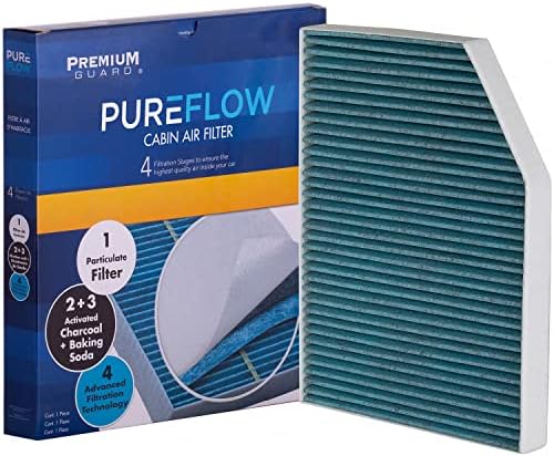 PUREFLOW PC99458X Cabin Air Filter | Fits 2018-2024 BMW X3 2.0L, 3.0L; 2022-2025 i4, X4 3.0L; 2021-2024 430i xDrive, 330e, 330e xDrive, Toyota GR Supra 2.0L; 2021-2022 iX3