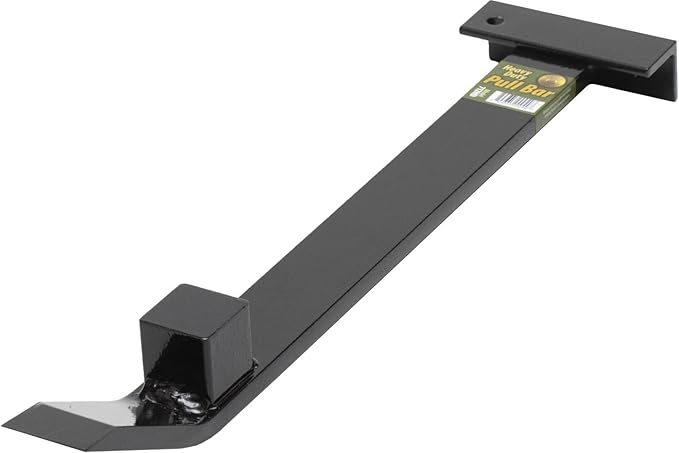 MARSHALLTOWN Professional Heavy Duty Pull Bar and Pry Bar, Easy Hard Flooring Installation, Made in The USA, 712HD