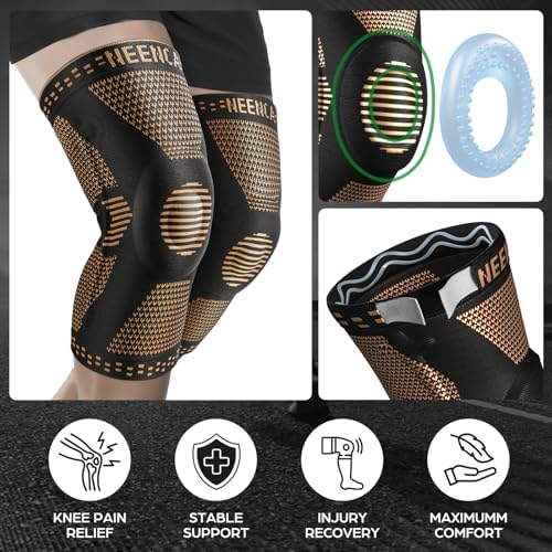 NEENCA Professional Knee Brace, Medical Knee Support for Women & Men Relief
