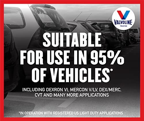 Valvoline Multi-Vehicle ATF Full Synthetic Automatic Transmission Fluid 1 Quart