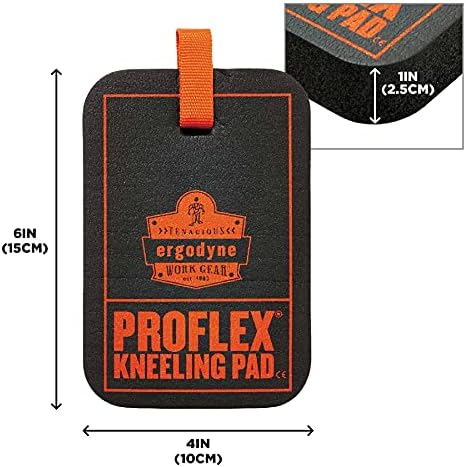 Ergodyne - 18365 ProFlex 365 Mini Kneeling Pad, 4" x 6" x 1", Black