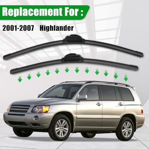 Windshield Wiper Blades for 2001-2007 Toyota Highlander