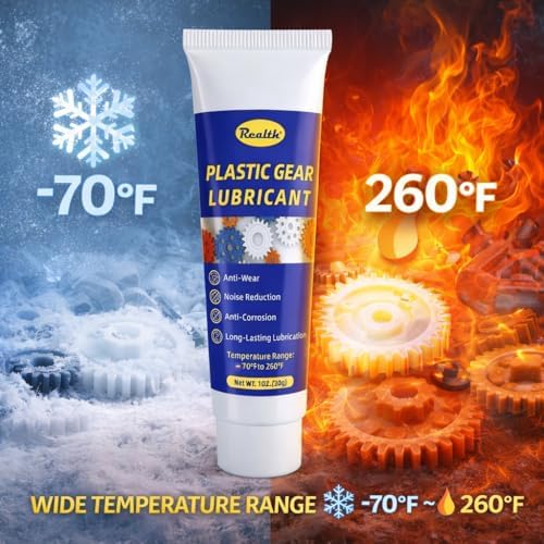 Plastic Gear Grease 1 oz White Lithium Grease