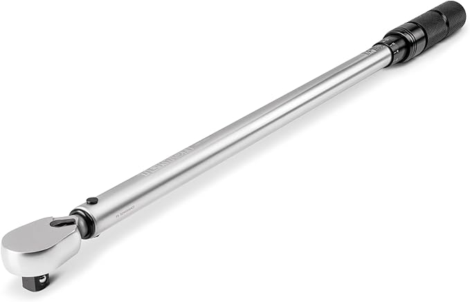 TEKTON 1/2 Inch Drive 90-Tooth Dual-Direction Micrometer Torque Wrench (40-300 ft-lb) | TRQ52403