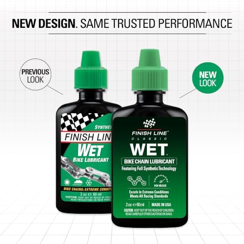 Finish Line Wet Bike Chain Lubricant 2 fl oz