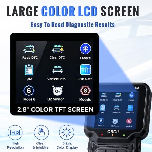 OBD2 Scanner, Check Engine Code Reader, Car Scanner Diagnostic Tool
