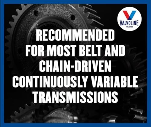 Valvoline CVT Full Synthetic Continuously Variable Transmission Fluid 1 QT, Case of 6